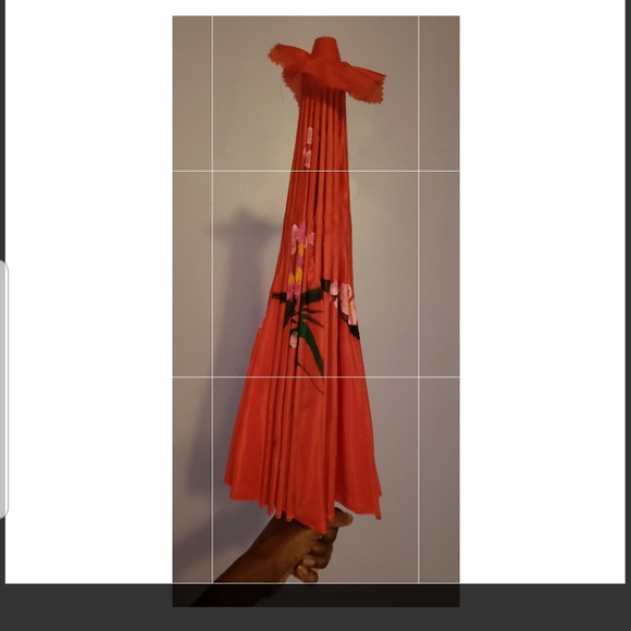 Mini hand painted Parasol - Picture 7 of 7